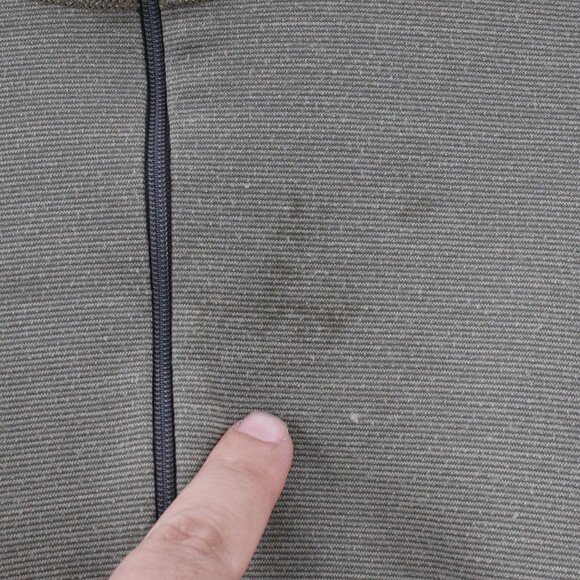 Vintage Patagonia Capilene Baselayer Pullover mens XL half zip green Made in USA - Picture 3 of 11